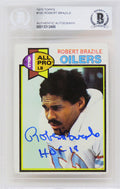 Robert Brazile Signed Houston Oilers 1979 Topps Football Card #192 w/HOF'18 - (Beckett Encapsulated) - BRACAR303 - Robert Brazile Signed Houston Oilers 1979 Topps Football Card #192 w/HOF'18 - (Beckett Encapsulated) product image