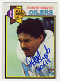 Robert Brazile Signed Houston Oilers 1979 Topps Football Card #192 w/HOF'18 - BRACAR307 - Robert Brazile Signed Houston Oilers 1979 Topps Football Card #192 w/HOF'18 product image