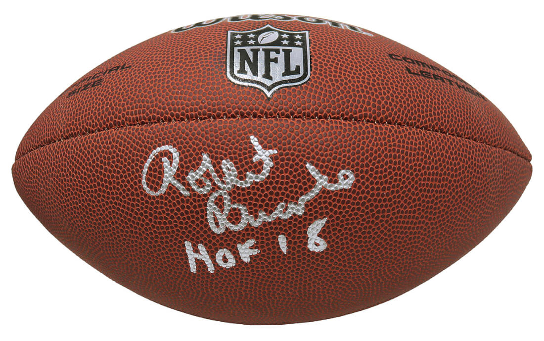 Robert Brazile Signed Wilson Limited Full Size NFL Football w/HOF'18 - BRAFTB310 - Robert Brazile Signed Wilson Limited Full Size NFL Football w/HOF'18 product image