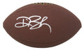 Deion Branch Signed Wilson Super Grip Full Size NFL Football - BRAFTB320 - Deion Branch Signed Wilson Super Grip Full Size NFL Football product image