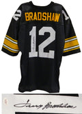 Terry Bradshaw Signed Black Custom Throwback Jersey - BRAJRY300 - Terry Bradshaw Signed Black Custom Throwback Jersey product image