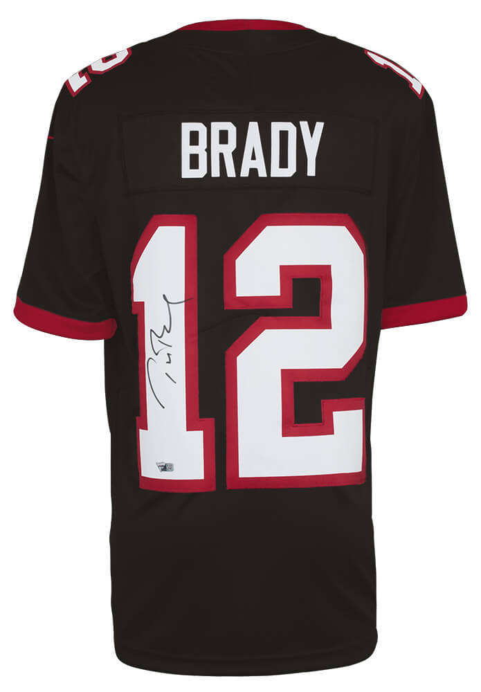 Tom Brady Signed Tampa Bay Buccaneers Pewter Nike Football Jersey - (Fanatics) - BRAJRY317 - Tom Brady Signed Tampa Bay Buccaneers Pewter Nike Football Jersey - (Fanatics) product image