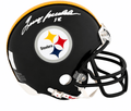 Terry Bradshaw Signed Pittsburgh Steelers Riddell (VSR4) Mini Helmet - BRAMIN305 - Terry Bradshaw Signed Pittsburgh Steelers Riddell (VSR4) Mini Helmet product image