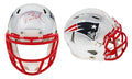 Tom Brady Signed New England Patriots Chrome Riddell Speed Mini Helmet - BRAMIN321 - Tom Brady Signed New England Patriots Chrome Riddell Speed Mini Helmet product image