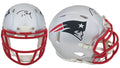Tom Brady Signed New England Patriots Riddell Speed Mini Helmet (Fanatics LOA) - BRAMIN324 - Tom Brady Signed New England Patriots Riddell Speed Mini Helmet (Fanatics LOA) product image