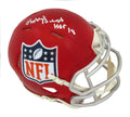 Robert Brazile Signed NFL Shield Logo FLASH Riddell Speed Mini Helmet w/HOF'18 - BRAMIN345 - Robert Brazile Signed NFL Shield Logo FLASH Riddell Speed Mini Helmet w/HOF'18 product image
