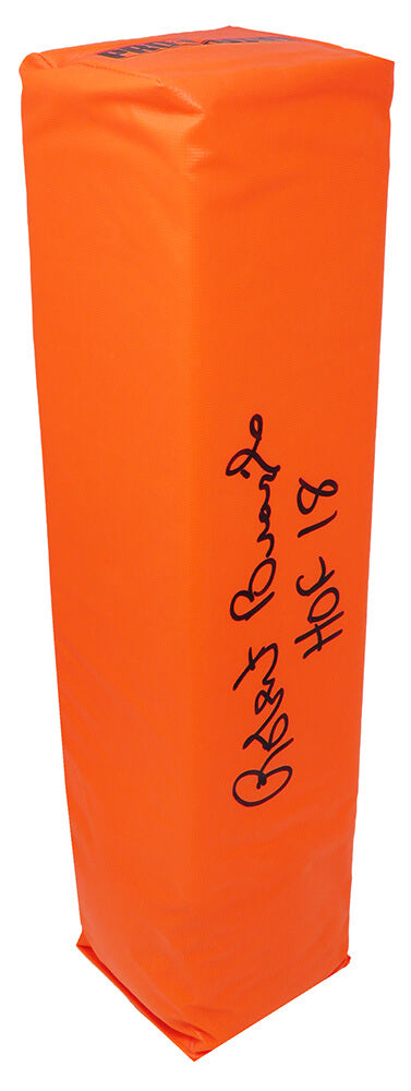 Robert Brazile Signed Orange Endzone Football Pylon w/HOF'18 - BRAPYL300 - Robert Brazile Signed Orange Endzone Football Pylon w/HOF'18 product image