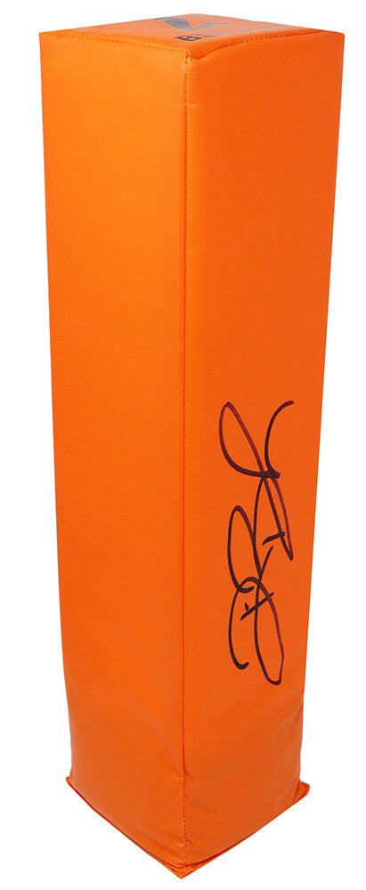 Deion Branch Signed Orange Endzone Football Pylon - BRAPYL310 - Deion Branch Signed Orange Endzone Football Pylon product image