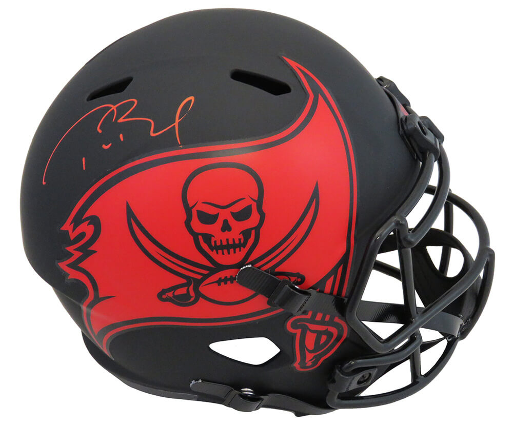 Tom Brady Signed Tampa Bay Buccaneers Eclipse Riddell Full Size Speed Replica Helmet (Fanatics) - BRAREP308 - Tom Brady Signed Tampa Bay Buccaneers Eclipse Riddell Full Size Speed Replica Helmet (Fanatics) product image
