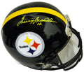 Terry Bradshaw Signed Steelers Riddell Full Size Replica Helmet (Beckett) - BRAREP310 - Terry Bradshaw Signed Steelers Riddell Full Size Replica Helmet (Beckett) product image
