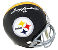 Terry Bradshaw Signed Pittsburgh Steelers Throwback Riddell Full Size Replica Helmet (Beckett) - BRAREP311 - Terry Bradshaw Signed Pittsburgh Steelers Throwback Riddell Full Size Replica Helmet (Beckett) product image
