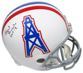 Robert Brazile Signed Houston Oilers Throwback Riddell Full Size Replica Helmet w/HOF'18 - BRAREP320 - Robert Brazile Signed Houston Oilers Throwback Riddell Full Size Replica Helmet w/HOF'18 product image