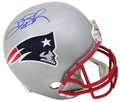 Deion Branch Signed New England Patriots Riddell Full Size Replica Helmet - BRAREP330 - Deion Branch Signed New England Patriots Riddell Full Size Replica Helmet product image