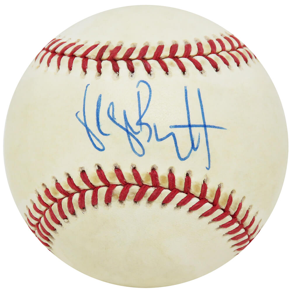 George Brett Signed Rawlings Official American League Baseball - (Beckett) - BREBSB101 - George Brett Signed Rawlings Official American League Baseball - (Beckett) product image