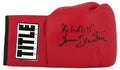 Lamon Brewster Signed Title Red Full Size Boxing Glove w/Relentless - BREGLV500 - Lamon Brewster Signed Title Red Full Size Boxing Glove w/Relentless product image