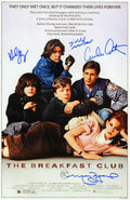 The Breakfast Club Cast Signed The Breakfast Club 11x17 Movie Poster (Estevez, Ringwald, Nelson, Sheedy) - BREPST500 - The Breakfast Club Cast Signed The Breakfast Club 11x17 Movie Poster (Estevez, Ringwald, Nelson, Sheedy) product image
