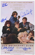 The Breakfast Club Cast Signed The Breakfast Club 11x17 Movie Poster (Estevez, Ringwald, Nelson, Hall, Sheedy) - BREPST505 - The Breakfast Club Cast Signed The Breakfast Club 11x17 Movie Poster (Estevez, Ringwald, Nelson, Hall, Sheedy) product image