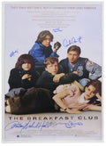 The Breakfast Club Cast Signed The Breakfast Club 27x40 Full Size Movie Poster (Estevez, Ringwald, Nelson, Hall, Sheedy) - BREPST507 - The Breakfast Club Cast Signed The Breakfast Club 27x40 Full Size Movie Poster (Estevez, Ringwald, Nelson, Hall, Sheedy) product image