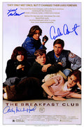 The Breakfast Club Triple Signed The Breakfast Club 11x17 Movie Poster (Estevez, Nelson, Hall) - BREPST520 - The Breakfast Club Triple Signed The Breakfast Club 11x17 Movie Poster (Estevez, Nelson, Hall) product image