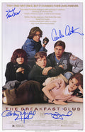 The Breakfast Club Cast Signed The Breakfast Club 11x17 Movie Poster (Estevez, Ringwald, Nelson, Hall) - BREPST522 - The Breakfast Club Cast Signed The Breakfast Club 11x17 Movie Poster (Estevez, Ringwald, Nelson, Hall) product image