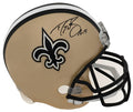 Drew Brees Signed New Orleans Saints Riddell Full Size Replica Helmet (Beckett) - BREREP302 - Drew Brees Signed New Orleans Saints Riddell Full Size Replica Helmet (Beckett) product image