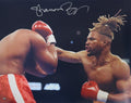 Shannon Briggs Signed Boxing  Punching Action 16x20 Photo - BRI16P500 - Shannon Briggs Signed Boxing Punching Action 16x20 Photo product image