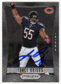 Lance Briggs Signed Chicago Bears 2012 Panini Prizm Football Trading Card #33 - BRICAR308 - Lance Briggs Signed Chicago Bears 2012 Panini Prizm Football Trading Card #33 product image