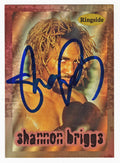 Shannon Briggs Signed 1991 Ringside Rookie Boxing Trading Card #R2 - BRICAR500 - Shannon Briggs Signed 1991 Ringside Rookie Boxing Trading Card #R2 product image