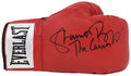 Shannon Briggs Signed Red Everlast Boxing Glove w/The Cannon - BRIGLV501 - Shannon Briggs Signed Red Everlast Boxing Glove w/The Cannon product image