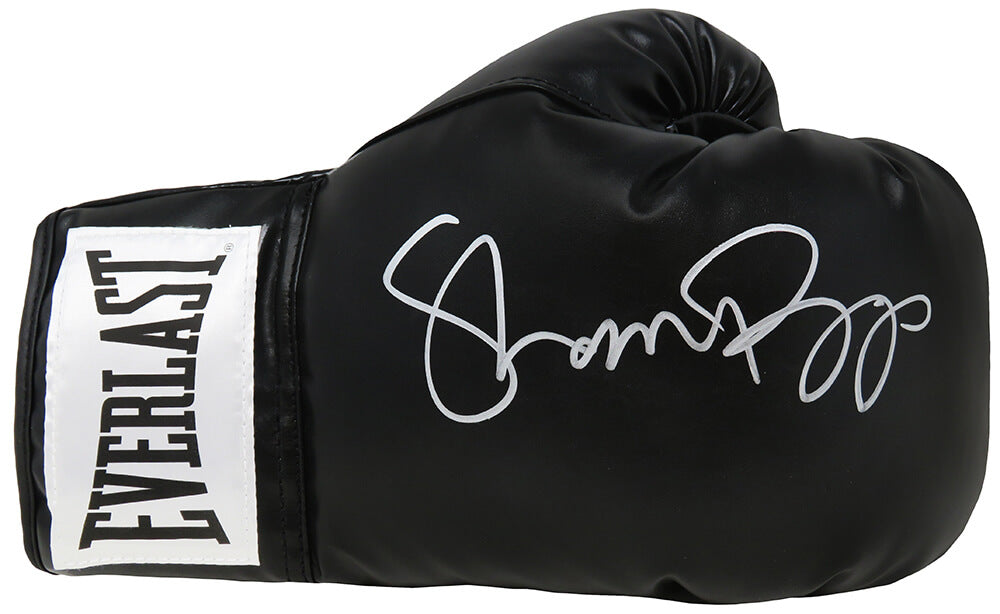 Shannon Briggs Signed Black Everlast Boxing Glove - BRIGLV503 - Shannon Briggs Signed Black Everlast Boxing Glove product image