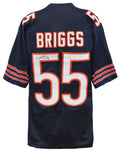 Lance Briggs Signed Navy Custom Jersey - BRIJRY305 - Lance Briggs Signed Navy Custom Jersey product image
