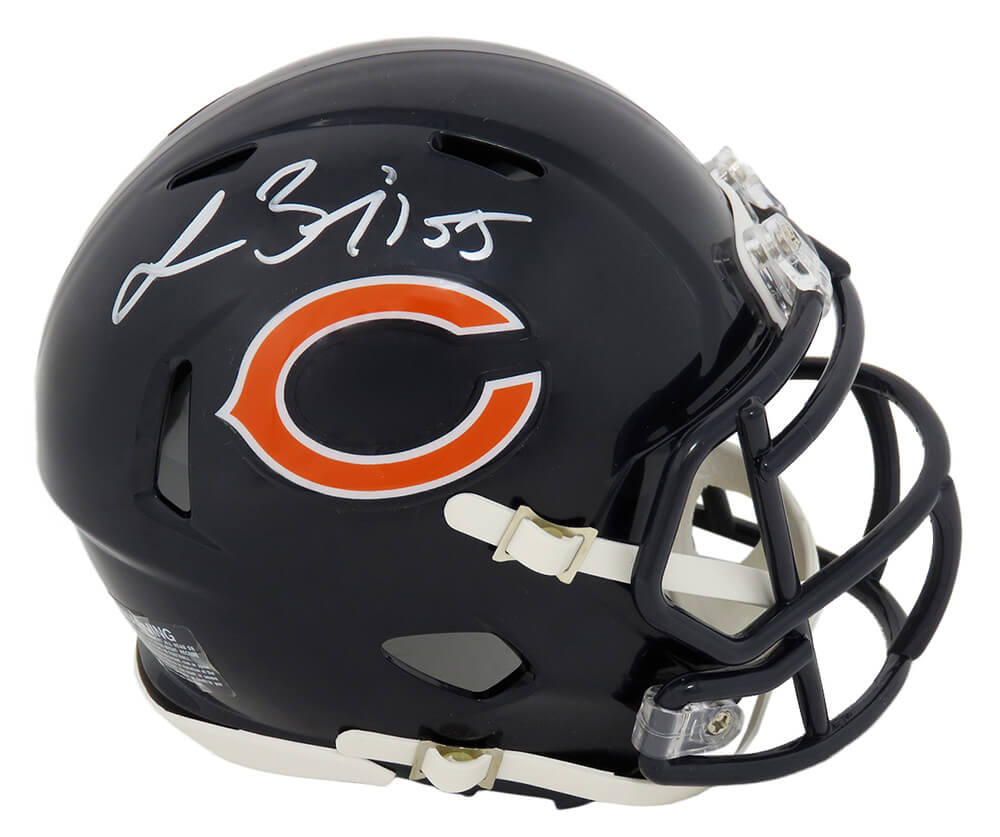 Lance Briggs Signed Chicago Bears Riddell Speed Mini Helmet - BRIMIN300 - Lance Briggs Signed Chicago Bears Riddell Speed Mini Helmet product image