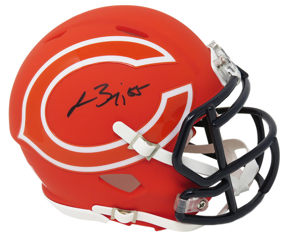 Lance Briggs Signed Chicago Bears AMP Alternate Series Riddell Speed Mini Helmet - BRIMIN301 - Lance Briggs Signed Chicago Bears AMP Alternate Series Riddell Speed Mini Helmet product image