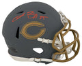 Lance Briggs Signed Chicago Bears SLATE Riddell Speed Mini Helmet - BRIMIN304 - Lance Briggs Signed Chicago Bears SLATE Riddell Speed Mini Helmet product image