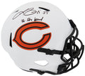 Lance Briggs Signed Chicago Bears Lunar Eclipse Riddell Full Size Speed Replica Helmet - BRIREP304 - Lance Briggs Signed Chicago Bears Lunar Eclipse Riddell Full Size Speed Replica Helmet product image