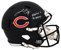 Lance Briggs Signed Chicago Bears Riddell Full Size Speed Replica Helmet w/Monsters of the Midway - BRIREP305 - Lance Briggs Signed Chicago Bears Riddell Full Size Speed Replica Helmet w/Monsters of the Midway product image