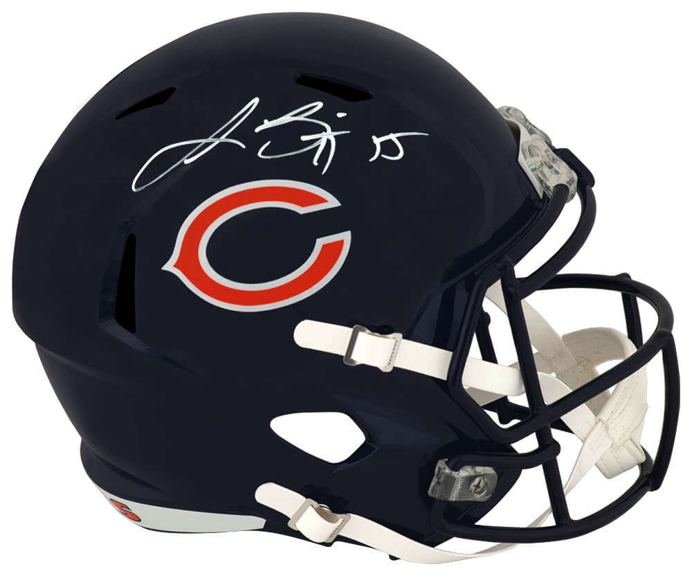 Lance Briggs Signed Chicago Bears Riddell Full Size Speed Replica Helmet - (In White) - BRIREP307 - Lance Briggs Signed Chicago Bears Riddell Full Size Speed Replica Helmet - (In White) product image