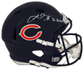 Lance Briggs Signed Chicago Bears Riddell Full Size Speed Replica Helmet w/7x Pro Bowl - (In White) - BRIREP308 - Lance Briggs Signed Chicago Bears Riddell Full Size Speed Replica Helmet w/7x Pro Bowl - (In White) product image