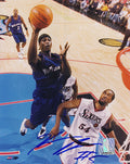 Kwame Brown Signed Washington Wizards Purple Jersey Shooting vs 76ers 8x10 Photo - BRO08P221 - Kwame Brown Signed Washington Wizards Purple Jersey Shooting vs 76ers 8x10 Photo product image