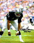 Willie Brown Signed Raiders Stance 8x10 Photo w/HOF'84 - BRO08P304 - Willie Brown Signed Raiders Stance 8x10 Photo w/HOF'84 product image
