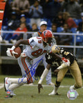 Charlie Brown Signed Atlanta Falcons White Jersey Action 8x10 Photo - BRO08P325TW - Charlie Brown Signed Atlanta Falcons White Jersey Action 8x10 Photo product image