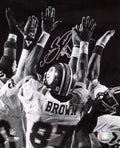 Charlie Brown Signed Washington Football Team B&W Team High Five 8x10 Photo - BRO08P326TW - Charlie Brown Signed Washington Football Team B&W Team High Five 8x10 Photo product image