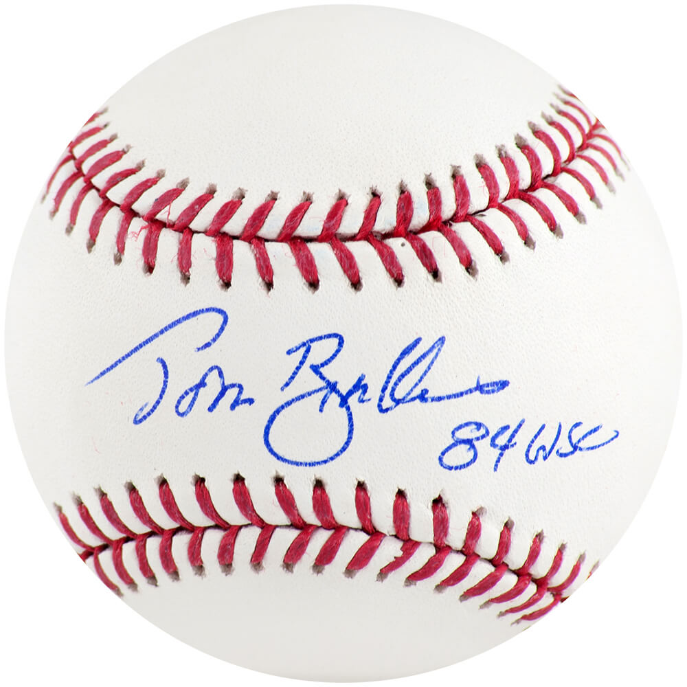 Tom Brookens Signed Rawlings Official MLB Baseball w/84 WS Champs - BROBSB110 - Tom Brookens Signed Rawlings Official MLB Baseball w/84 WS Champs product image