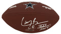 Larry Brown Signed Dallas Cowboys Wilson Brown Logo Football w/SB XXX MVP - BROFTB323 - Larry Brown Signed Dallas Cowboys Wilson Brown Logo Football w/SB XXX MVP product image