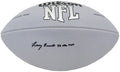 Larry Brown Signed Wilson MVP Silver Full Size Football w/72 NFL MVP - BROFTB330 - Larry Brown Signed Wilson MVP Silver Full Size Football w/72 NFL MVP product image
