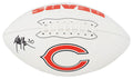 Mike Brown Signed Chicago Bears Logo Franklin White Football - BROFTB350 - Mike Brown Signed Chicago Bears Logo Franklin White Football product image