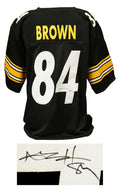 Antonio Brown Signed Black Custom Football Jersey (JSA) - BROJRY302 - Antonio Brown Signed Black Custom Football Jersey (JSA) product image