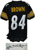 Antonio Brown Signed Black Custom Football Jersey (Beckett) - BROJRY305 - Antonio Brown Signed Black Custom Football Jersey (Beckett) product image