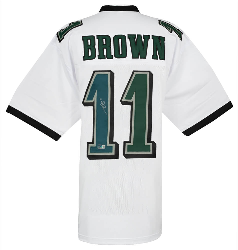 A.J. (AJ) Brown Signed White Custom Football Jersey - (Beckett) - BROJRY315 - A.J. (AJ) Brown Signed White Custom Football Jersey - (Beckett) product image