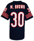Mike Brown Signed Navy Custom Football Jersey - BROJRY340 - Mike Brown Signed Navy Custom Football Jersey product image